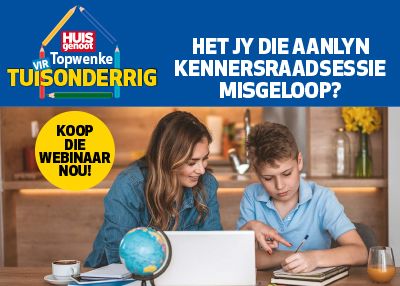 Huisgenoot Topwenke vir tuisonderrig webinaar - VOD